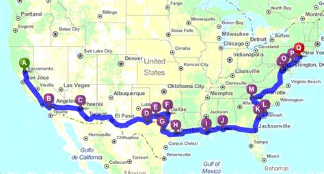 mapquest map of united states.